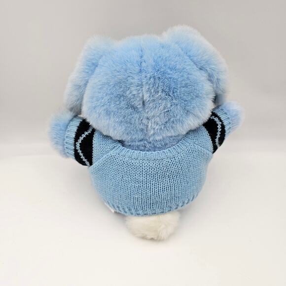 Vintage 1987 Heartline Crayola Blue Bunny Rabbit Stuffed Animal Plush 13”  NEW - Picture 3 of 6